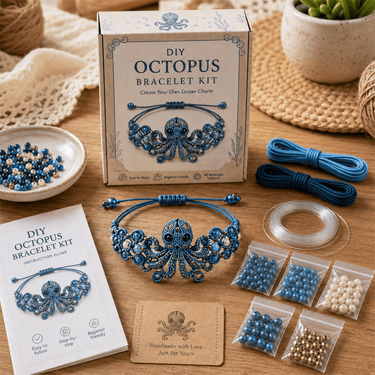🔥70% Off Last Day -🐙DIY Beaded Bracelet Making Kit