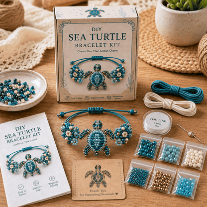 🔥70% Off Last Day -🐙DIY Beaded Bracelet Making Kit