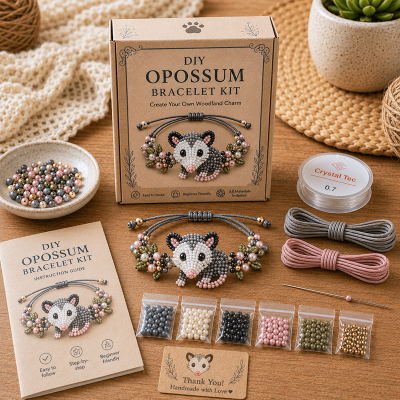 🔥70% Off Last Day -🐙DIY Beaded Bracelet Making Kit
