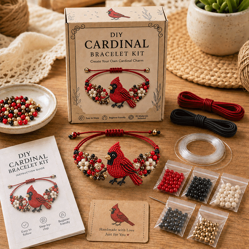 🔥70% Off Last Day -🐙DIY Beaded Bracelet Making Kit