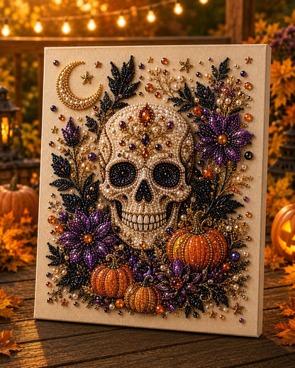 🔥Last Day 70% OFF - 👻✨Halloween Ghost Pearl Art DIY Kit