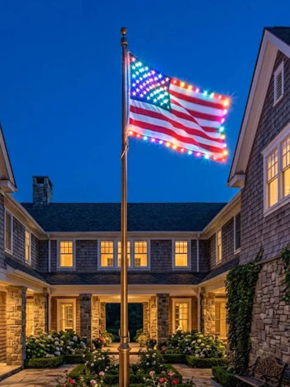 Last Day 49% OFF🔥 🦅 Illuminated 250th Anniversary USA Commemorative Flag  (3x5 Ft) -Bestseller