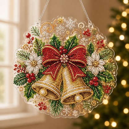 🔥70% OFF - 🎄Christmas Diamond Art Hanging Ornament Kit
