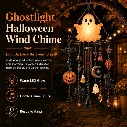 🔥 New Arrival Launch Sale - 70% OFF —👻 Haunted Glow Ghost Wind Chime