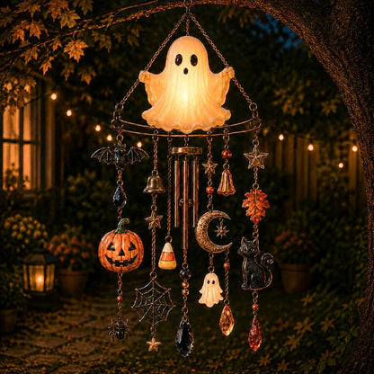 🔥 New Arrival Launch Sale - 70% OFF —👻 Haunted Glow Ghost Wind Chime