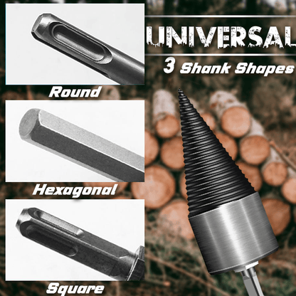 💞50K+ SOLD!✅The Professional Upgrade for Firewood Prep. Durable Drill Set Makes Quick Work of Logs.